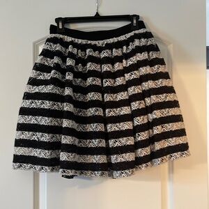 Nasty Gal - Striped Crocheted Pouf Skirt - NWOT
